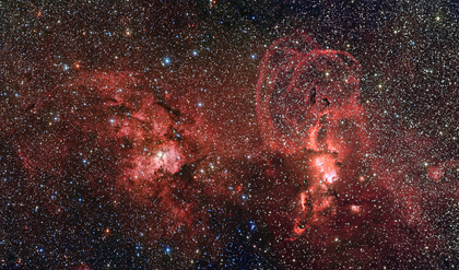 NGC 3603 e NGC 3576