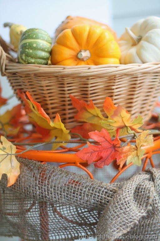 Fall Front Porch: Keeping It Simple - A Thoughtful Place