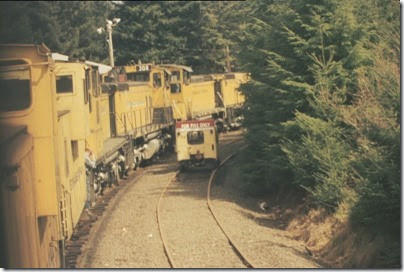56154116-23 Riding the Weyerhaeuser Woods Railroad (WTCX) on May 17, 2005