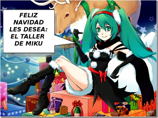 FELIZ NAVIDAD MIKU