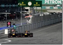 Il sorpasso di Vettel a Webber nel gran premio della Malesia 2013