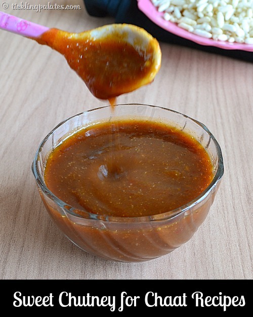 Sweet Chutney For Chaat Recipes