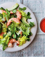 Avocado and Shrimp Red Goddess