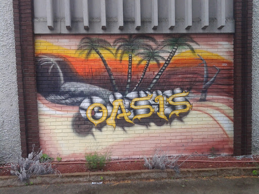 Oasis Grille Mural