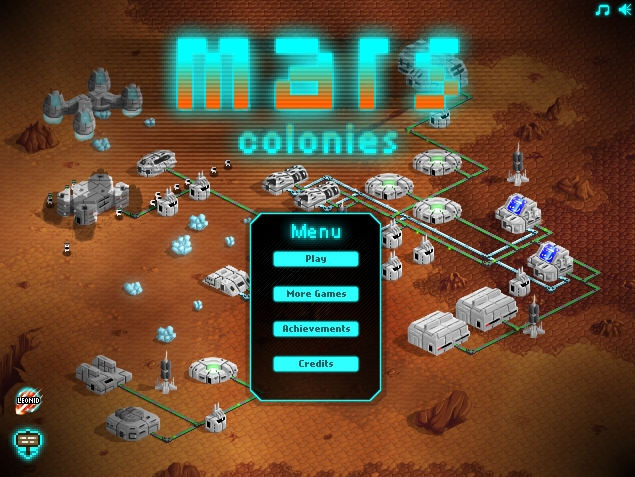 Indie Retro News: Mars Colonies - Well made Space Strategy/RTS flash game!