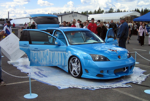 tuning car show