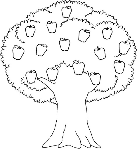 tale of three trees coloring pages - photo #8
