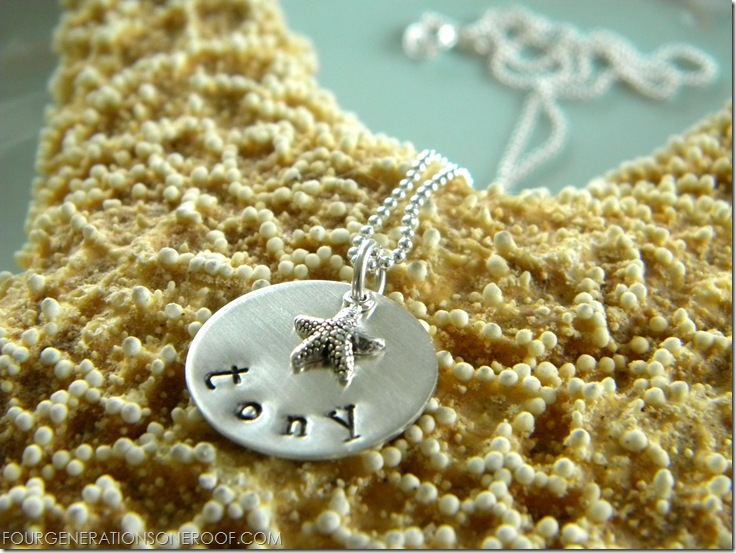Simple Star fish necklace