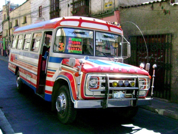 Ônibus em La Paz
