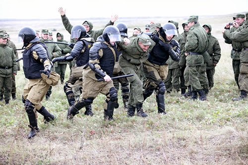 Миротворческие учения ОДКБ "Нерушимое братство-2013"