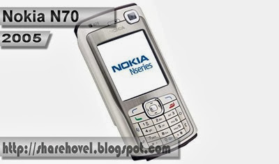 2005 - Nokia N70_Evolusi Nokia Dari Masa ke Masa Selama 30 Tahun - Sejak Tahun 1984 Hingga 2013_by_sharehovel