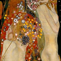 Gustav Klimt Serpientes de agua II