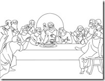 ultima cena dibujos colorear (6) ultima cena dibujos colorear (6)