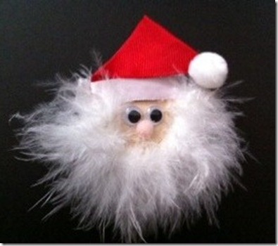 Santa Hair Clippie {A Sprinkle of This . . . . A Dash of That}