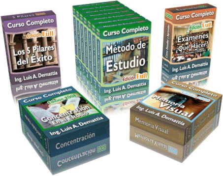 MÉTODO DE ESTUDIO, Ing. Luis Demattia [ Curso ] – Sistema de técnicas para estudiar y aprender con efectividad