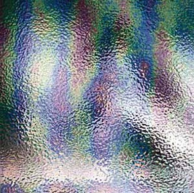 Clear Ice Crystal Texture Iridescent