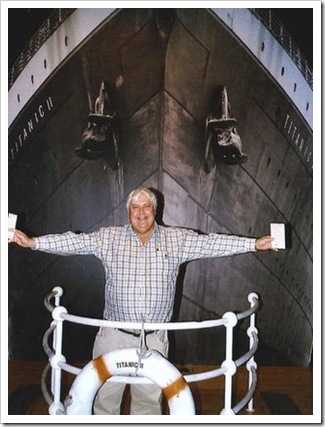 Clive Palmer - o dono do novo Titanic