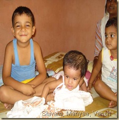 Shivam, Manyaa, Vansh