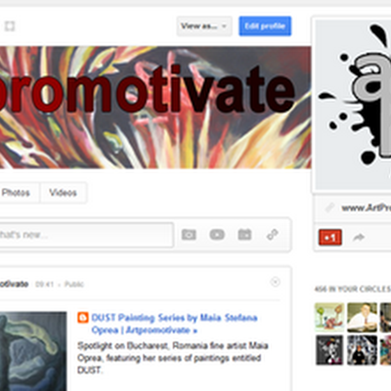 How Artists Can Promote Art With Google Plus Pages in 2012