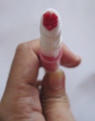 lipstick heart, bitsandtreats