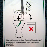 South Island - Toilet sign...