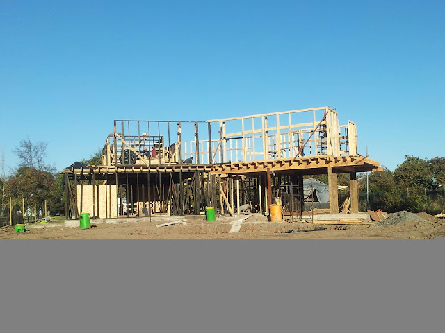 Nuestra Casa: Terminando estructura segundo piso