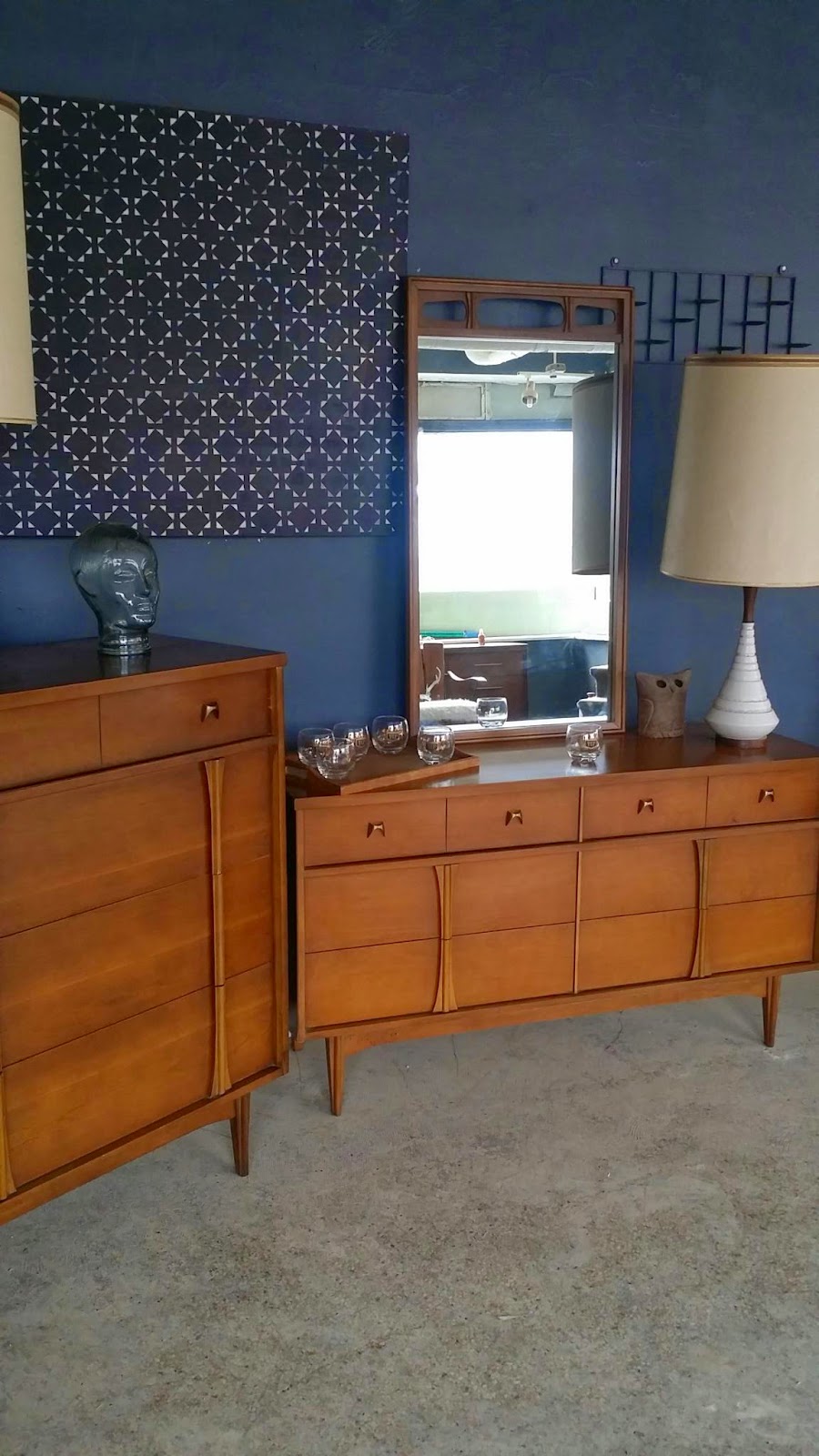 Vintage Ground: Amazing Mid Century Bedroom Set