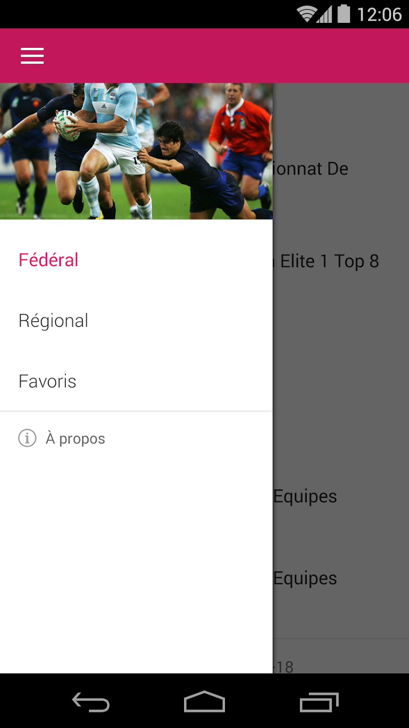 Le Rugby Pro &amp; Amateur Screen 2