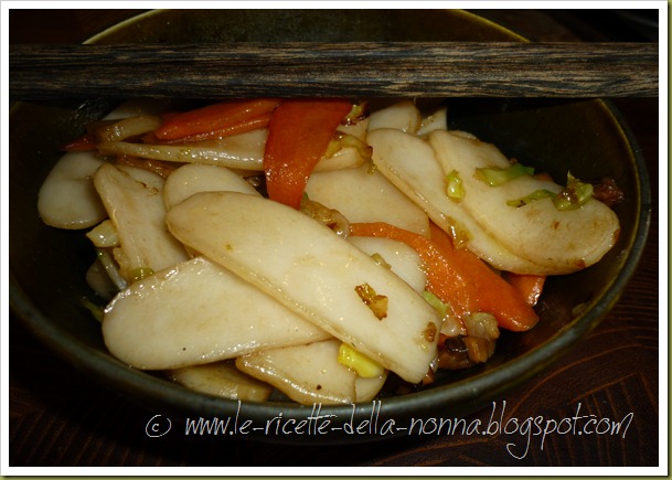 Gnocchi di riso saltati con funghi e verdure (5)