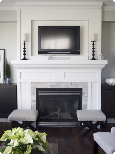 The Fireplace Design From Thrifty Decor Chick