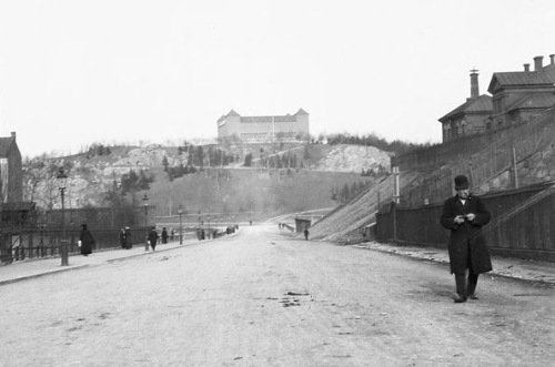 Vanadislunden från Norrtullsgatan 1916. Foto Kasper Sahlin.