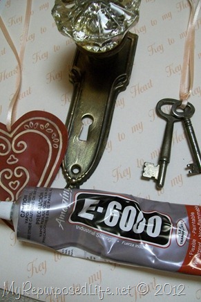 how to make a key to my heart picture frame decor