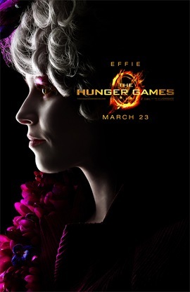 The Hunger Games Elizabeth Banks is Effie Trinket