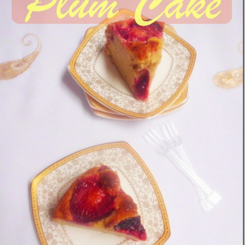 Open-Face Plum Cake Recipe