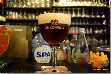 De Koninck、通称”ボルケ”　アントワープの地ビール