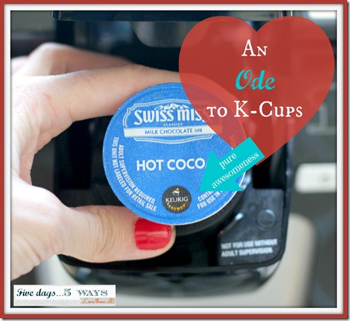 ode to k-cups