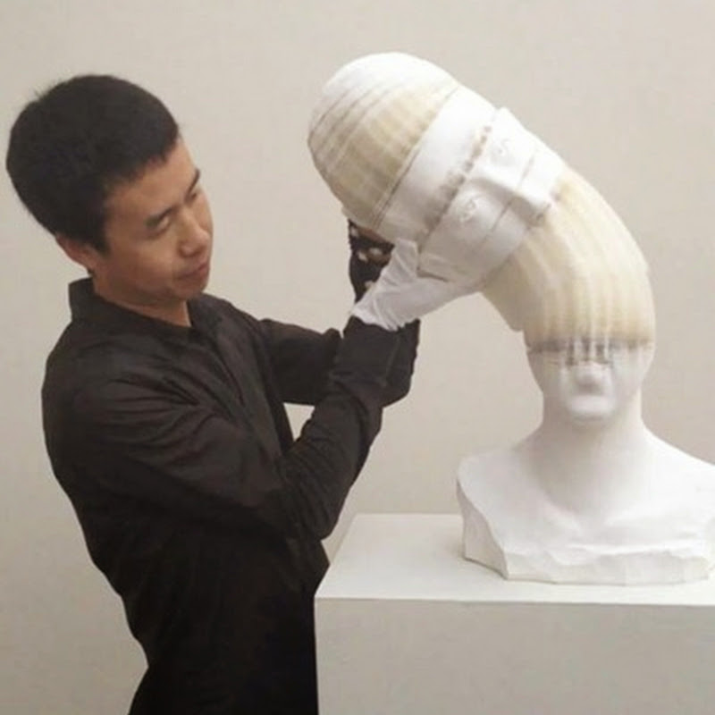 Le incredibili sculture flessibili di carta di Li Hongbo.