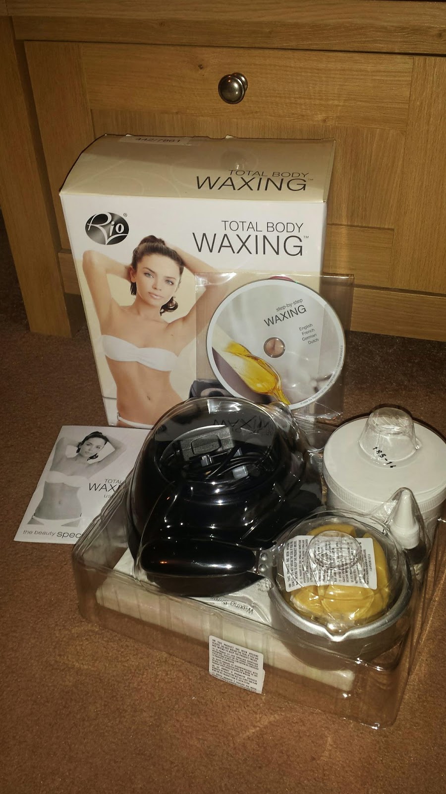 Cuticle to beautiful Rio total body wax kit review