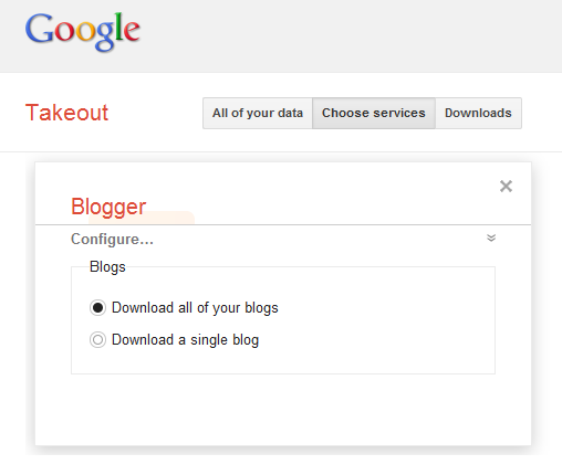 google-takeout-blogger