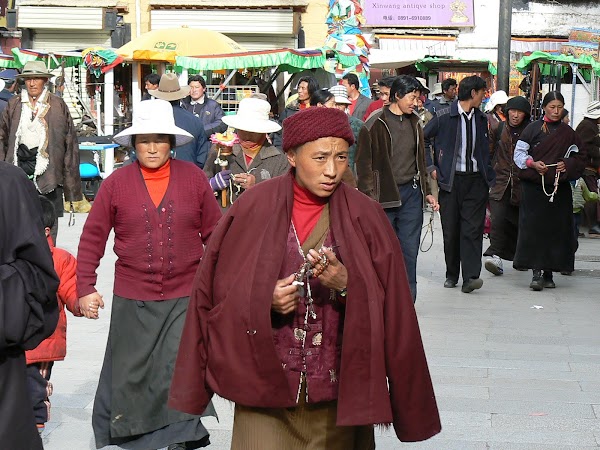 Obiective turistice Tibet: Barkhor, Lhasa