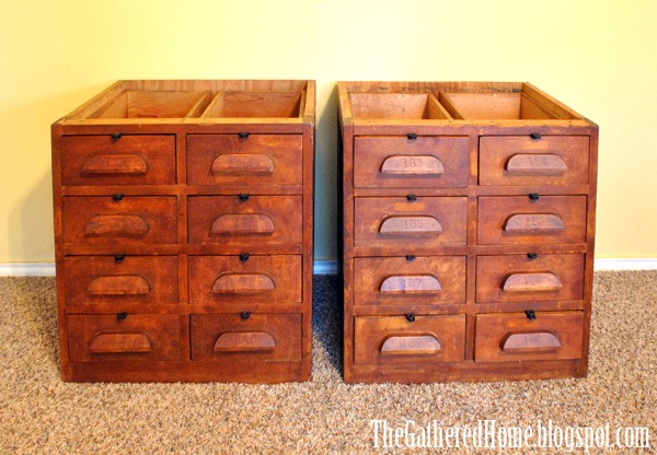 Found: Vintage Hardware Store Cabinets - The Gathered Home Found: Vintage Hardware Store Cabinets - Found: Vintage Hardware Store Cabinets - The Gathered Home