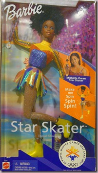 Barbie Nikki Olympic Winter Games Salt Lake 2002 Star Skater