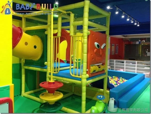 BabyBuild 室內3D泡管兒童遊具完工照