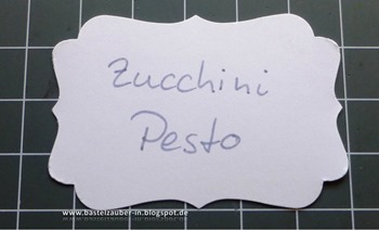 Zucchini Pesto-fertig