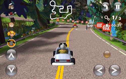 Android application Teddy Floppy Ear: The Race screenshort