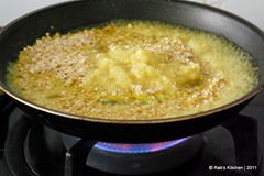 Oats pongal preparation 2 Oats pongal preparation 2