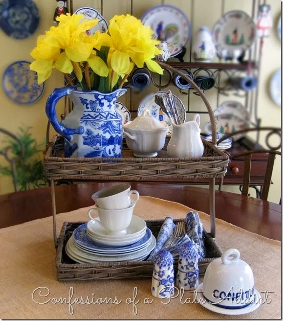 CONFESSIONS OF A PLATE ADDICT Spring Centerpiece