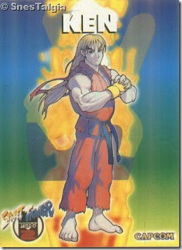 Ken 1 - Card Street Fighter Zero 2