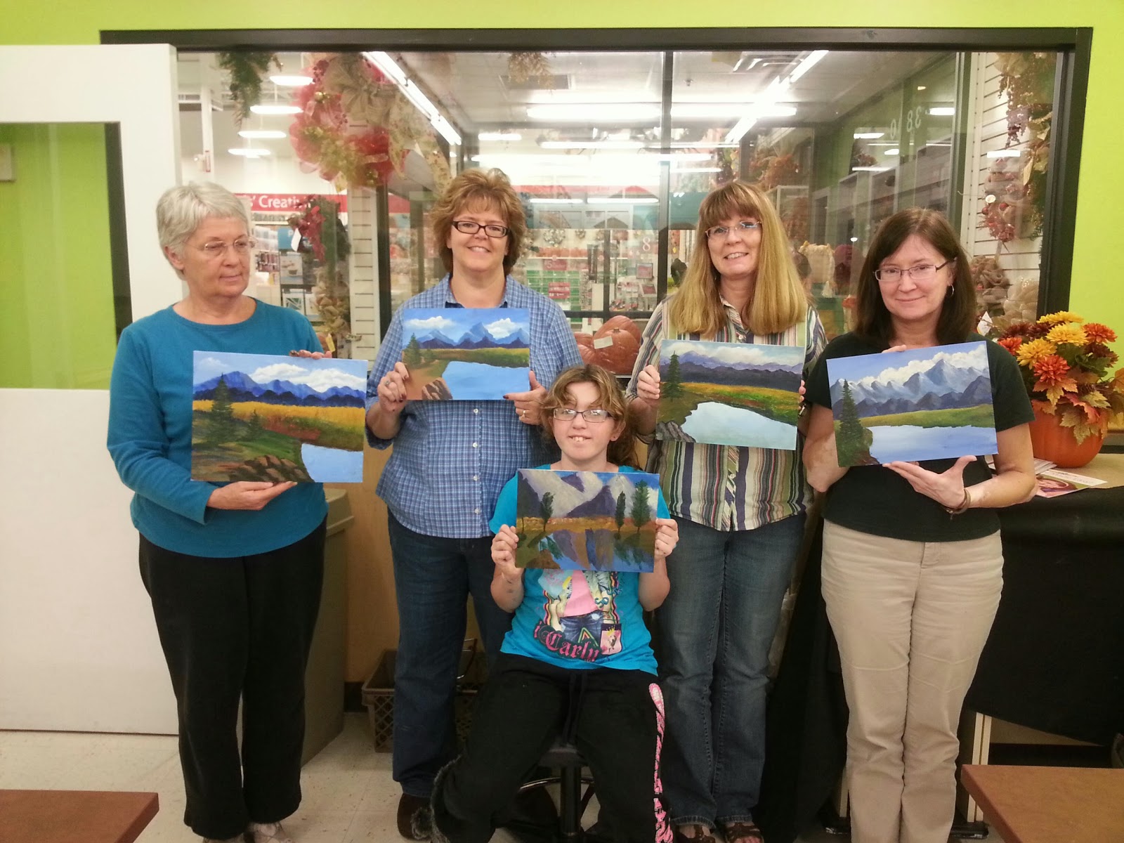 Acrylic Painting With Christy