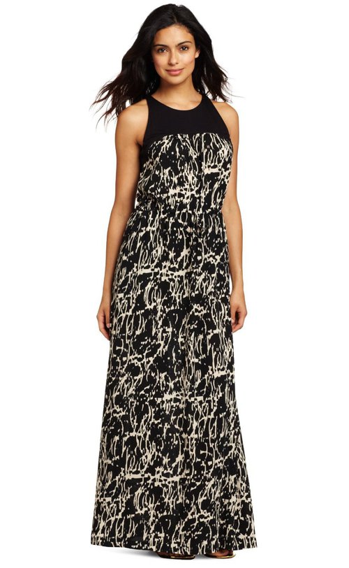 Pretty Things: Kenneth Cole Women's Petite Abstract Crackle Print Maxi ...